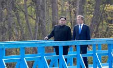अंतर कोरियाई शिखर वार्ता के बाद किम जोंग उन ने कहा- उत्तर कोरिया का परमाणु परीक्षण स्थल मई में हो जाएगा बंद  