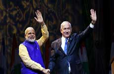 मोदी और बिवि ने भारत-इजरायल संबंधों को सामरिक सहभागिता तक पहुंचाया