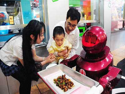 अब रेस्त्रां में रोबोट परोसेंगे खाना