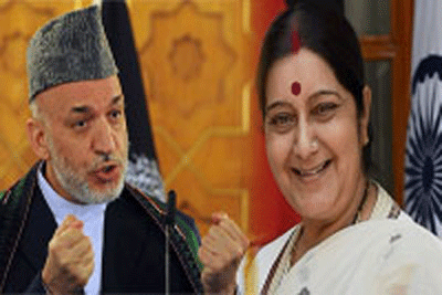 मुश्किल वक्त में साथ चलेंगे भारत-अफगानिस्तान: सुषमा स्वराज