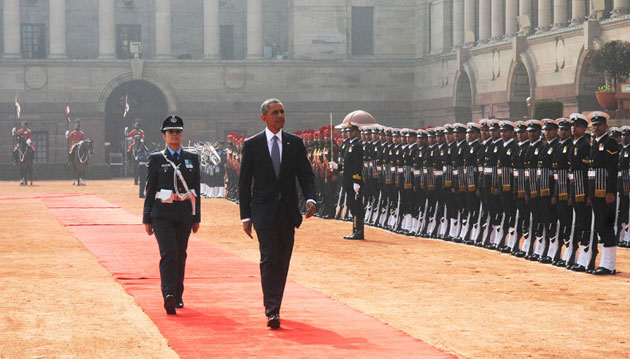 ओबामा के 'गार्ड ऑफ ऑनर' का नेतृत्व कर विंग कमांडर पूजा ठाकुर ने रचा इतिहास