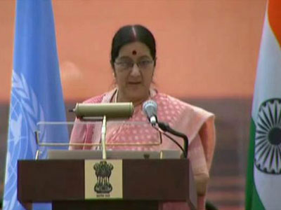 संयुक्त राष्ट्र ने भी भारत की सॉफ़्ट पावर को माना: सुषमा