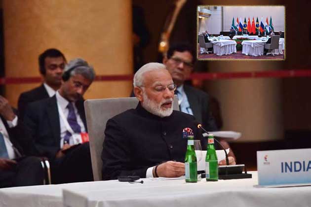 विरोध के बावजूद जी20 शिखर सम्मेलन शुरू, ब्रिक्स नेताओं से मिले प्रधानमंत्री मोदी 