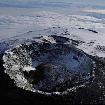 अंटार्कटिक में पृथ्वी के सबसे बड़े ज्वालामुखीय क्षेत्र की खोज