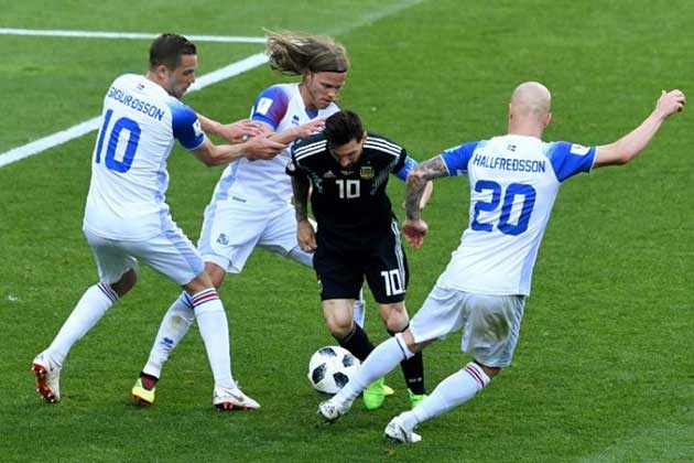 फीफा विश्व कप 2018: अर्जेंटीना बनाम आइसलैंड; ग्रुप-डी मैच, नहीं चले मेसी, मैच 1-1 से ड्रॉ