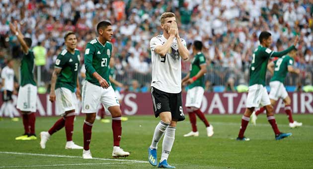 फीफा विश्व कप 2018: जर्मनी बनाम मैक्सिको; बड़ा उलटफेर, मैक्सिको ने जर्मनी को दी 1-0 से मात