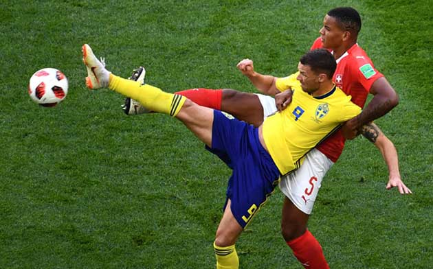 फीफा विश्व कप 2018: स्वीडन बनाम स्विट्जरलैंड, आखिरी 16 मुकाबला; स्विट्जरलैंड को 1-0 से हराकर स्वीडन क्वार्टर फाइनल में  