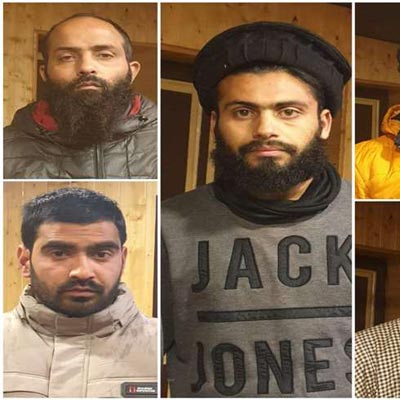 26 जनवरी पर हमले की साजिश नाकाम, जैश के पांच आतंकी गिरफ्तार