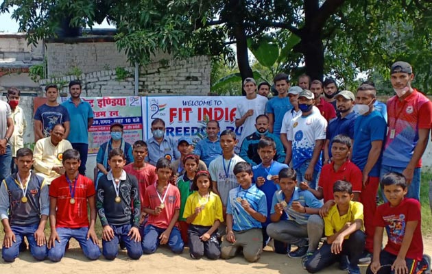 चंदौली: फिट इंडिया फ्रीडम इंडिया का आयोजन संपन्न 