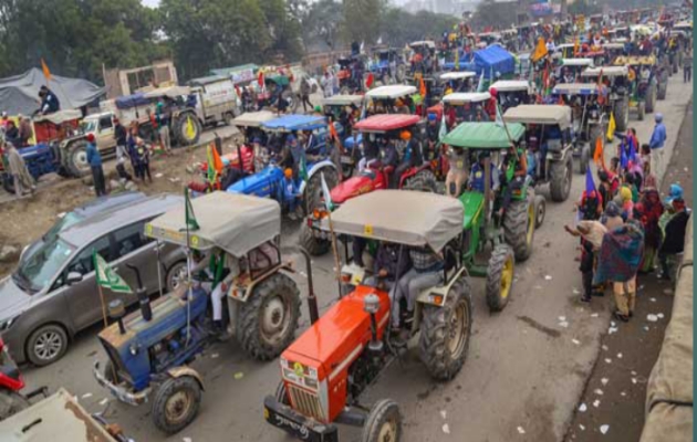 गणतंत्र दिवस पर दिल्ली की सड़कों पर किसानों का ऐतिहासिक ट्रैक्टर मार्च 