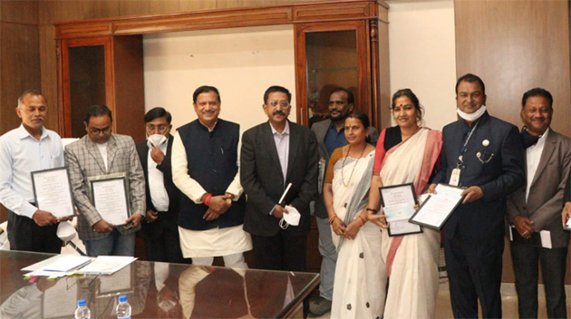 मप्र मंत्री अरविंद सिंह भदौरिया ने सहकारी समितियों को एनसीडीसी उत्कृष्टता पुरस्कार प्रदान किया
