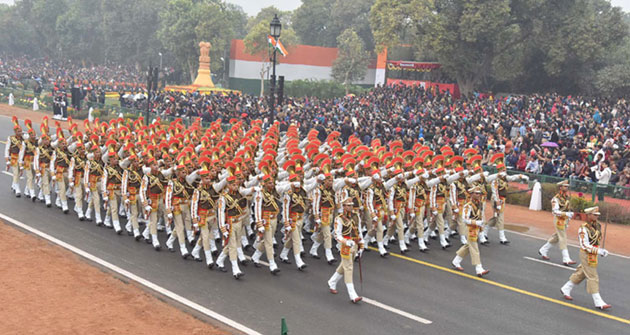 दिल्ली पुलिस का मार्चिंग दस्ता