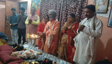 Chandauli News: न्याय के देवता शनि देव की प्राण प्रतिष्ठा समारोह का हुआ भव्य आयोजन