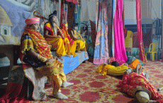 Chandauli News: राम वन गमन, राम केवट संवाद देख मंत्रमुग्ध हुए लीला प्रेमी