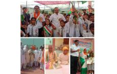 विधायक सुशील सिंह सैयदराजा किड्स पब्लिक स्कूल, शहीद स्मारक स्थल स्वतंत्रता दिवस में हुए शामिल 