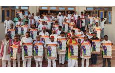 पूर्व विधायक मनोज सिंह के आवास पर मान-सम्मान-स्वाभिमान कार्यक्रम