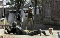 जम्मू-कश्मीर में सेना की कार्रवाई में आतंकवादी ढेर