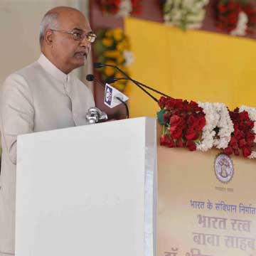 बाबा साहब कहते थे कि वे पहले भी भारतीय हैं, बाद में भी भारतीय हैं, और अंत में भी भारतीय हैं: आंबेडकर जयंती पर महू में राष्ट्रपति