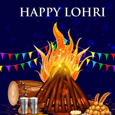 लोहड़ी का जश्न हुआ शुरूः चौक की गलियों तक दिख रही रौनक