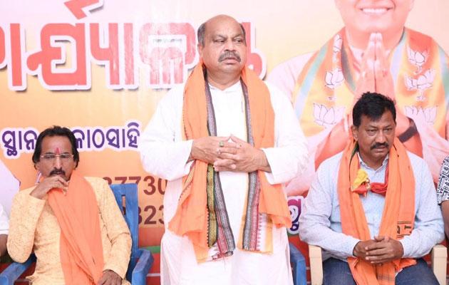 भाजपा नेता पुरन्दर मिश्रा ने ओडिशा की जनता को धन्यवाद प्रदान किया