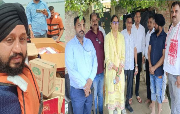 चंदौली में बाढ़ पीड़ितों के मदद के लिए आगे आए : सरदार हरजीत सिंह