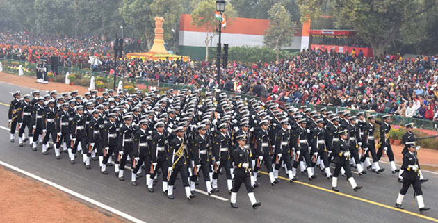 नौसेना का मार्चिंग दस्ता