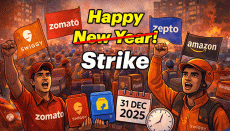 गिग वर्कर्स की हड़ताल से घर तक नहीं पहुंचेगा सामान